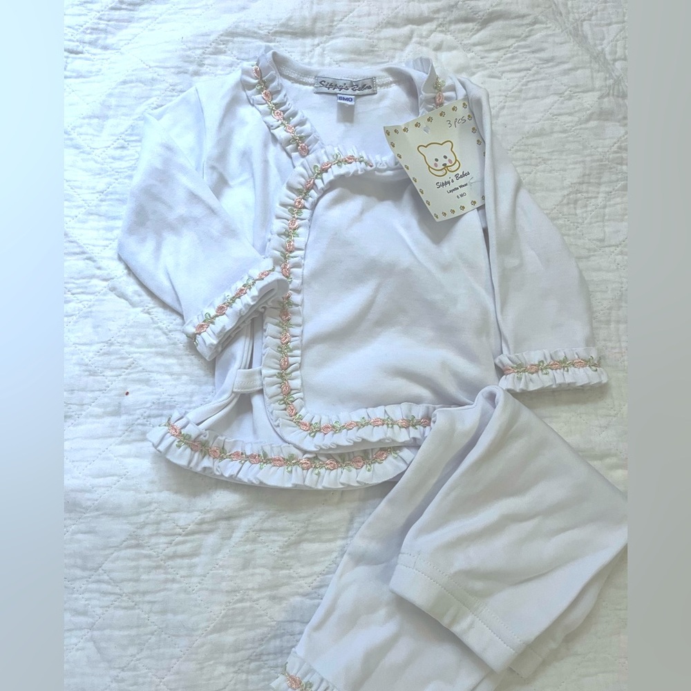 NEW- Toddler Matching Boutique set - Size 6m